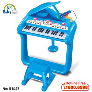 Đồ chơi âm nhạc - Đàn Piano BB375 Xanh Dương | 0439900366