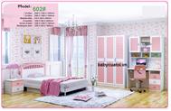 Bộ nội thất phòng ngủ bé gái đẹp nhập khẩu BO-602