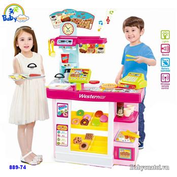 Đồ chơi siêu thị bánh ngọt cao cấp 889-74