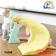 Cầu trượt Hàn Quốc có ném bóng rổ Y1528
