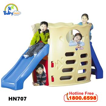 Cầu trượt kêt hợp hầm chui khẩu Hàn Quốc HN707