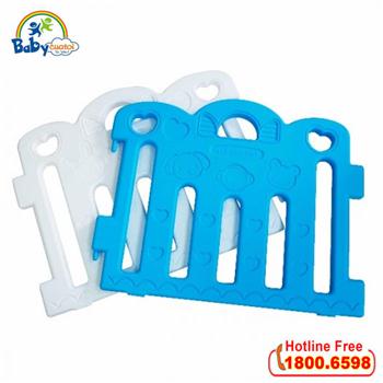 Cặp cạnh quây bóng Hàn Quốc mầu xanh trắng 6504-2XT