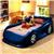 Giường ngủ cho bé trai hình ô tô nhập khẩu màu xanh B018-X