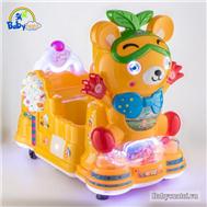 Nhún điện nhập khẩu chú gấu đáng yêu NDNK-1043