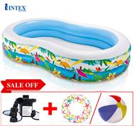 Bể bơi phao INTEX bãi biển xanh 56490 chất lượng, giá rẻ tại Hà Nội
