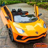 Ô tô điện trẻ em Lamborghini màu cam BBT-6868C