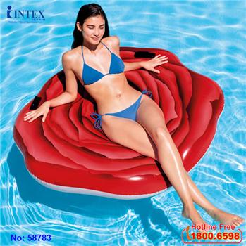 Phao bơi Hoa Hồng Đỏ khổng lồ INTEX 58783