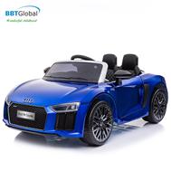 Ô tô điện trẻ em bản quyền AUDI R8 cao cấp màu xanh Audi R8-X