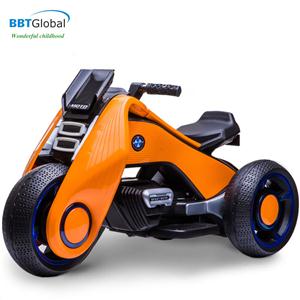 Xe máy điện trẻ em kiểu dáng thể thao màu cam BBT-1300C