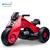 Xe máy điện trẻ em kiểu dáng thể thao màu đỏ BBT-1300D