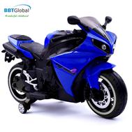 Xe máy điện trẻ em tay ga phân khối lớn màu xanh BBT-2000X