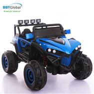 Ô tô điện trẻ em địa hình 4 động cơ xanh dương BBT-3388XD