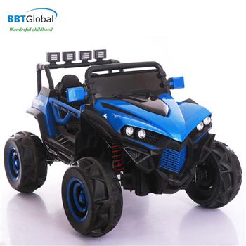 Ô tô điện trẻ em địa hình 4 động cơ xanh dương BBT-3388XD