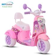Xe máy điện trẻ em công chúa ELSA hồng BBT-600H