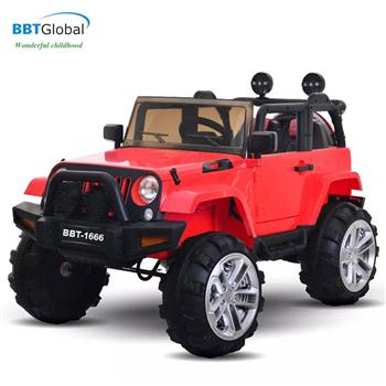 Ô tô điện trẻ em địa hình 4 động cơ siêu HOT màu đỏ BBT-1666D