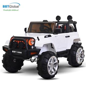 Ô tô điện trẻ em địa hình 4 động cơ siêu HOT trắng BBT-1666T