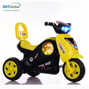 Xe máy điện trẻ em màu vàng BBT-500V