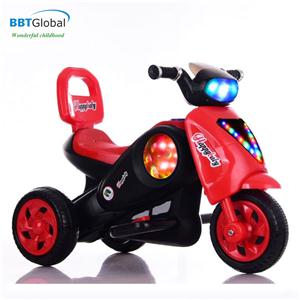 Xe máy điện trẻ em màu đỏ BBT-500D