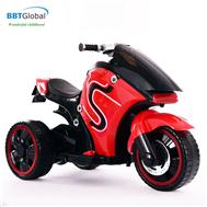 Xe máy điện trẻ em BMW mẫu mới 2 động cơ màu đỏ BBT-888D