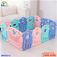 Quây bóng 12 cạnh sắc màu có đồ chơi cho bé BR9502-12