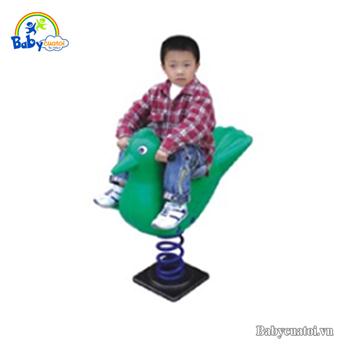 Bập bênh nhún lò xo đơn hình con chim nhập khẩu ZK139-5