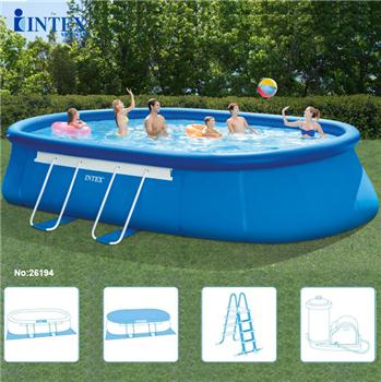 Hồ bơi phao oval có máy lọc nước INTEX 26194