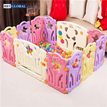 Quây bóng 12 cạnh sắc màu có đồ chơi cho bé BR9501S-12