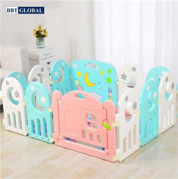 Quây bóng 12 cạnh sắc màu có đồ chơi cho bé BR9508-12