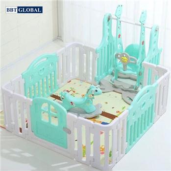 Quây bóng kèm xích đu BBT Global màu xanh BSL305-X