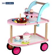 Đồ chơi xe đẩy bánh ngọt BBT Global gỗ cao cấp MSN17076