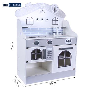 Đồ chơi nấu ăn BBT Global bếp gỗ cao cấp MSN19030