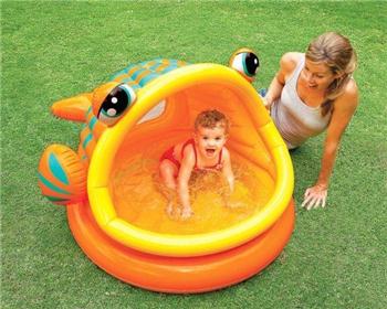 Bể bơi phao mái che cá trê INTEX 57109