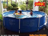 vỏ bể tròn khung kim loại 28212 (kích thước 3.66mx76cm)