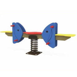 Bập bênh nhún lò xo cao cấp đôi cá ZK139-55