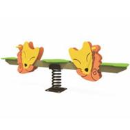 Bập bênh nhún lò xo cao cấp đôi cáo ZK139-57