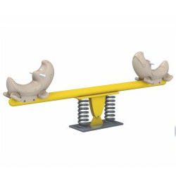 Bập bênh nhún lò xo cao cấp đôi cá chúa ZK139-64