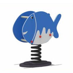 Bập bênh nhún lò xo cao cấp đơn con cá ZK139-43