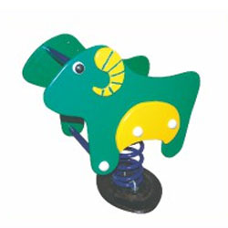 Bập bênh nhún lò xo cao cấp đơn con trâu ZK139-44