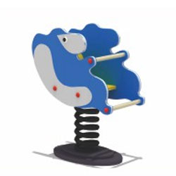 Bập bênh nhún lò xo cao cấp đơn con sóc ZK139-45