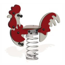 Bập bênh nhún lò xo cao cấp đơn gà trống ZK139-50