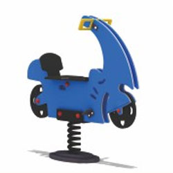 Bập bênh nhún lò xo cao cấp đơn xe vespa ZK139-52