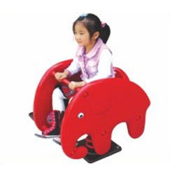 Bập bênh nhún lò xo đơn hình voi ZK139-12