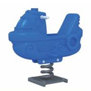 Bập bênh nhún lò xo thuyền đơn ZK139-21