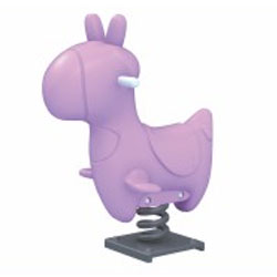 Bập bênh nhún lò xo đơn thỏ ZK139-23