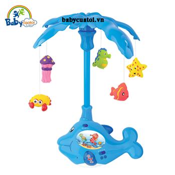 Treo cũi có nhạc bập bênh cao cấp 20639E