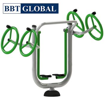 Thiết bị thể dục ngoài trời tay vai kết hợp đi bộ KXJS-082