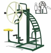 Thiết bị thể dục ngoài trời đa năng 4 trong 1 KXJS-088