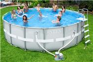 Bể bơi phao khung kim loại chịu lực INTEX 28322|Bể bơi gia đình