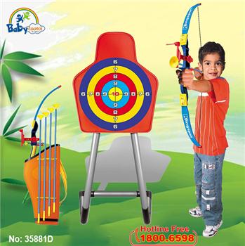 Đồ chơi thể thao bắn cung có bia đứng 35881D
