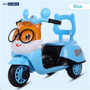 Xe máy điện trẻ em mèo con xanh dương BBT Global BBT-669XD